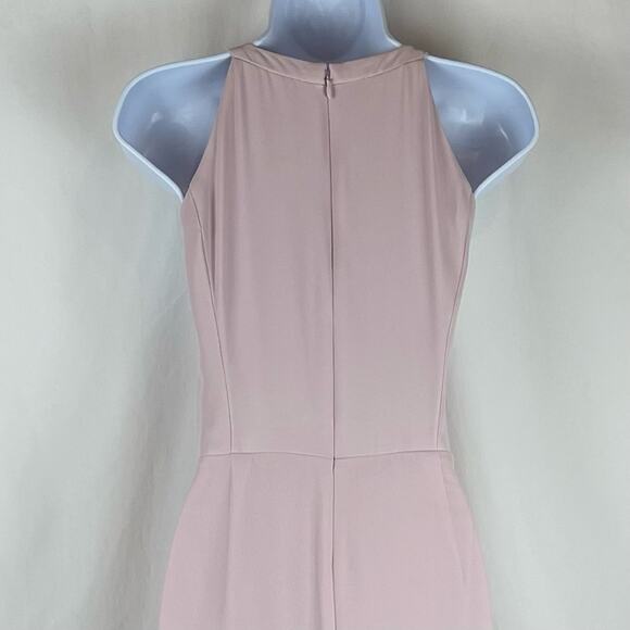 White House Black Market Cottage Rose Jumpsuit With Sheer Overlay NWT Size 10 - Picture 7 of 14